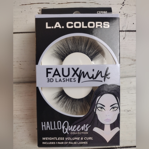L.A.‎ Colors Faux Lashes Long Whispy Halloqueens - Picture 1 of 2